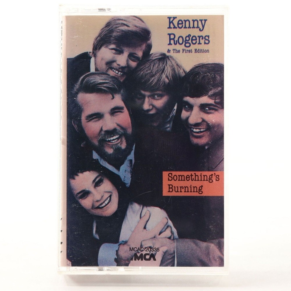 Kenny Rogers & The First Edition - Something's Burning (Cassette Tape, 1986 MCA)
